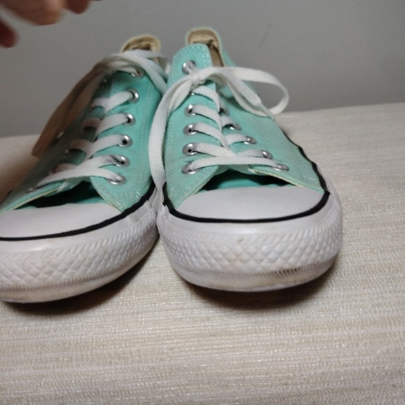 Converse Unisex‎ CT All Star Teal Green Sneakers Size M 8 W 10 Low Top - Picture 2 of 13